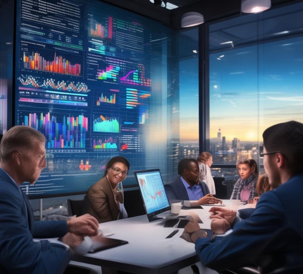 商务动态图，数据驱动的商业决策